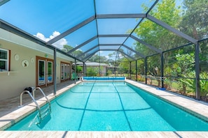 Beheizter Pool