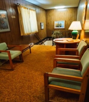 Sitzecke in der Lobby