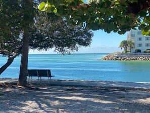 Beach nearby - Poolside Updated Studio Across from the Beach!! (St. Pete Beach)