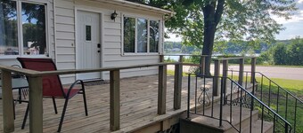 Lake view home on 1.3 acres, lake access 1 block away.
Camper parking available.