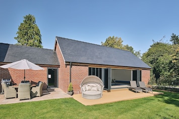 The exterior of Estate Lodge, Welsh Borders