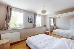 3 dormitorios, cuna de viaje, wifi gratis