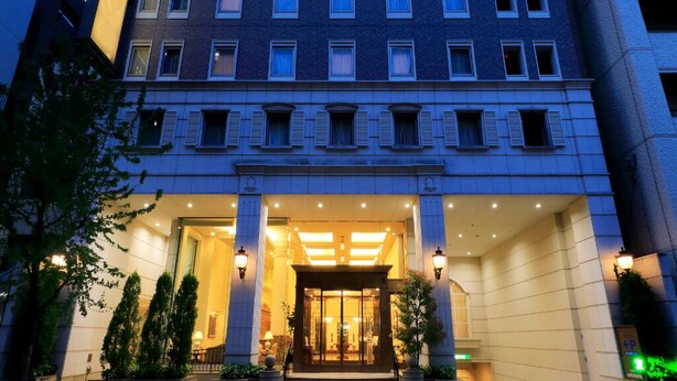 A multi-story hotel with a prominent entrance, large windows, and a modern architectural design. - KOKO HOTEL Nagoya Sakae (Nagoya)