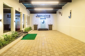 Outdoor banquet area - The SR Hotel (Tilottama)