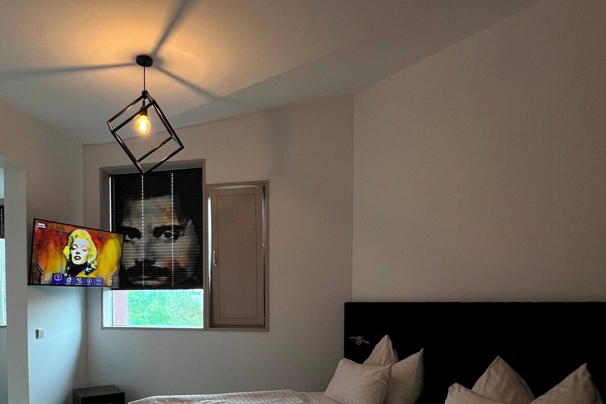 Penthouse, 1 King Bed with Sofa bed | 1 bedroom, premium bedding, individually decorated