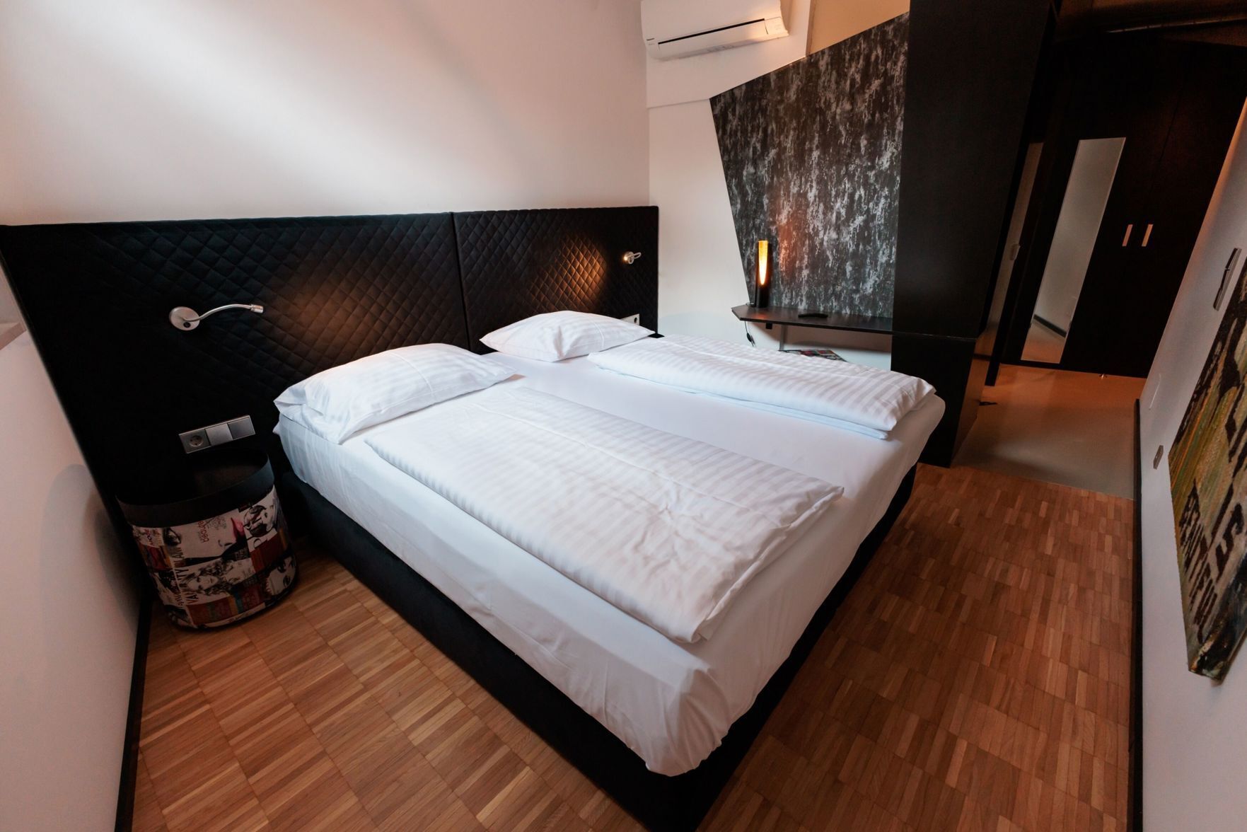 Premium bedding, individually decorated, individually furnished, desk