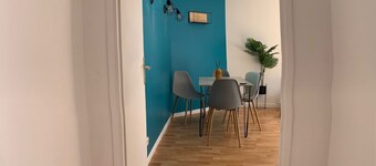 Superb bright apartment 2 minutes from Cergy station
