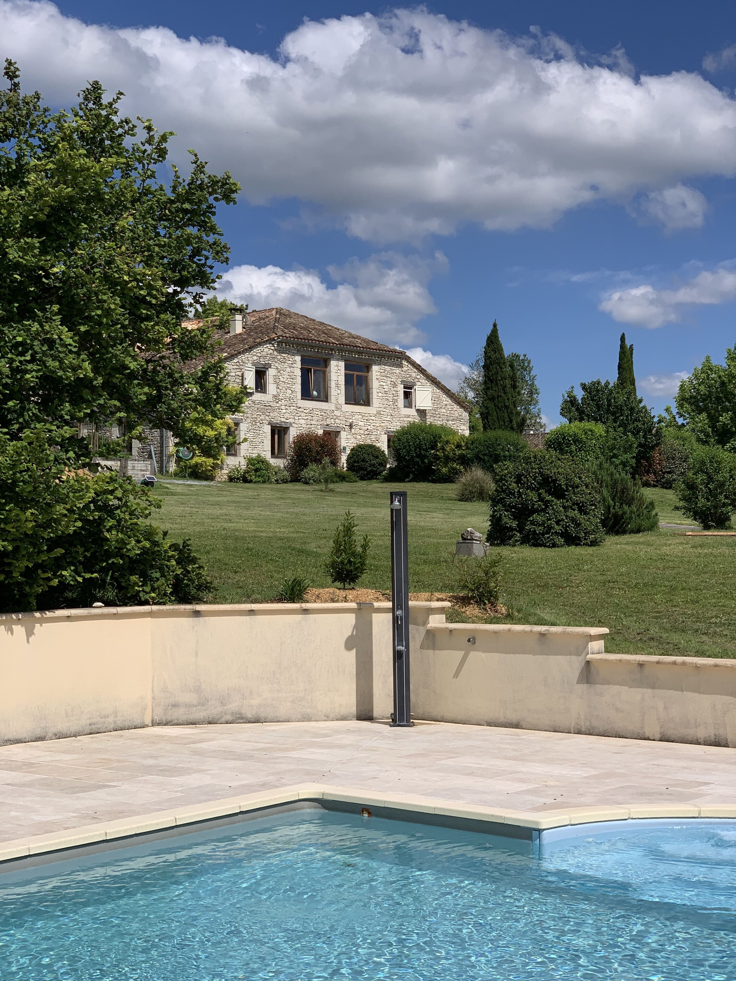 Seasonal outdoor pool