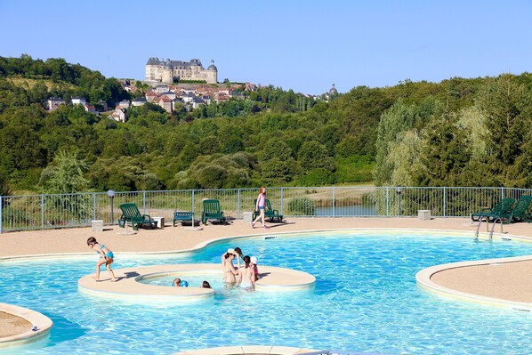 Indoor pool, outdoor pool
