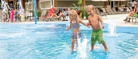 Indoor pool, a heated pool