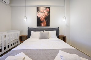 1 soverom, strykejern/-brett, wi-fi (inkludert) og sengetøy