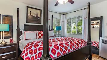 2 bedrooms, iron/ironing board, WiFi (free), bed sheets