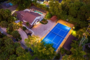 Sports court - 10BR Estate 2 Homes Tennis Pool (Fort Lauderdale)