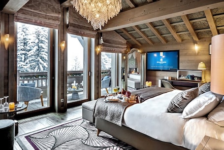 Suite Prestige | 1 bedroom, Frette Italian sheets, premium bedding, minibar