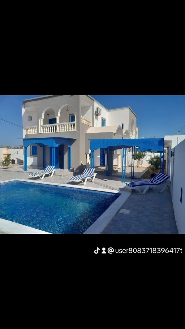 Outdoor pool - Villa with pool djerba (Aghir)