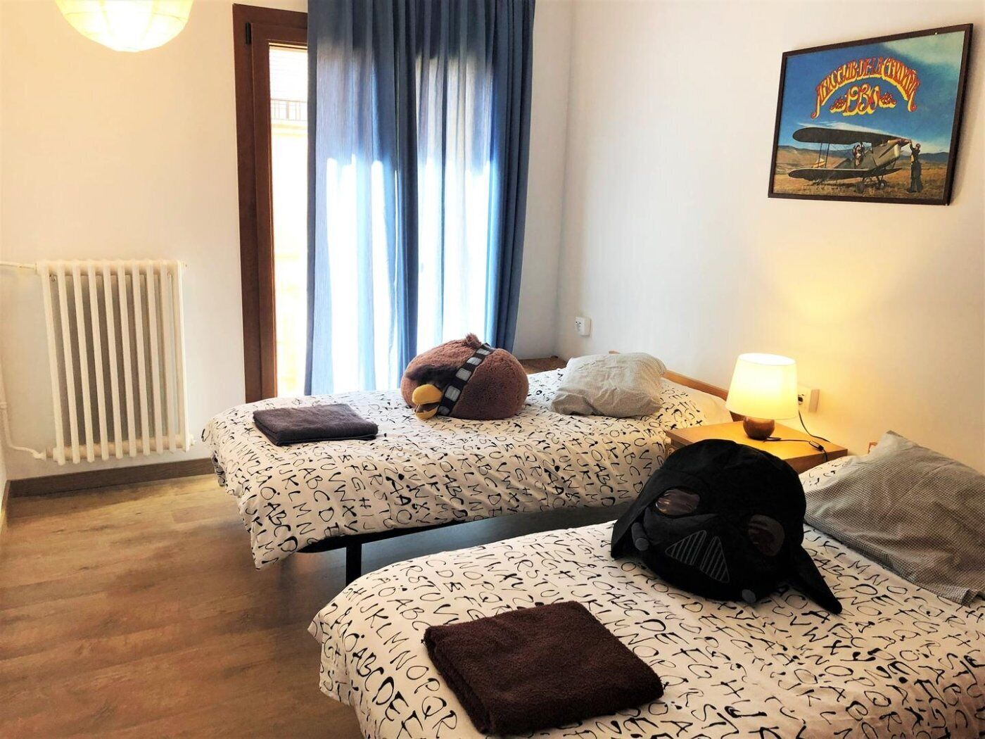 4 slaapkamers, een strijkplank/strijkijzer