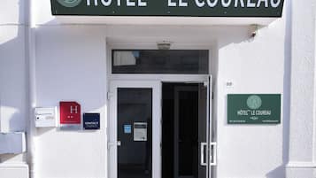 Entrada de la propiedad