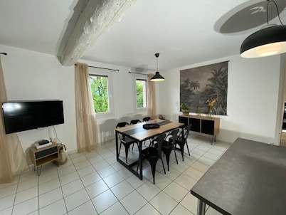 la dent du loup à la campagne à Noyarey