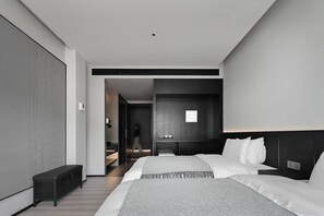 Business Twin Room | Premium bedding, pillowtop beds, desk, laptop workspace - LIA Hotel (Shenzhen)