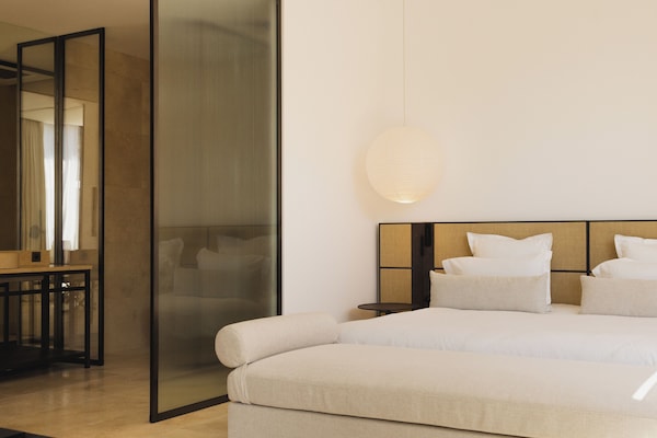 Draps en coton égyptien, literie de qualité supérieure, minibar