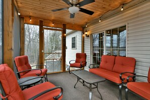 Interior - Lakefront Cabin w Screened Deck! Pontoon Rental! 2 Kayaks / Fishing Row Boat!  (Birchwood)