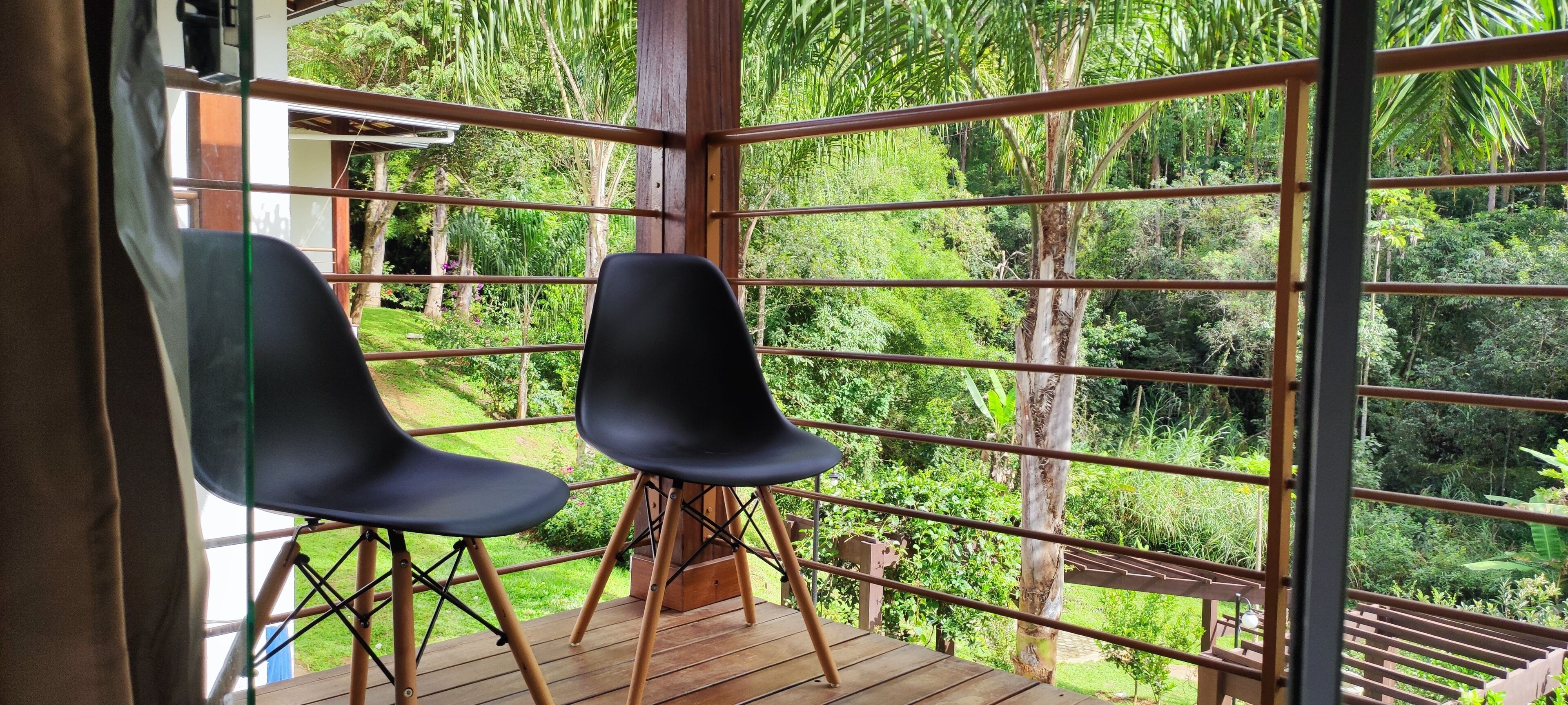 Quarto triplo standard | Vista para o jardim