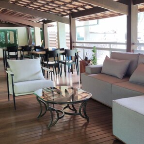 Sitzecke in der Lobby