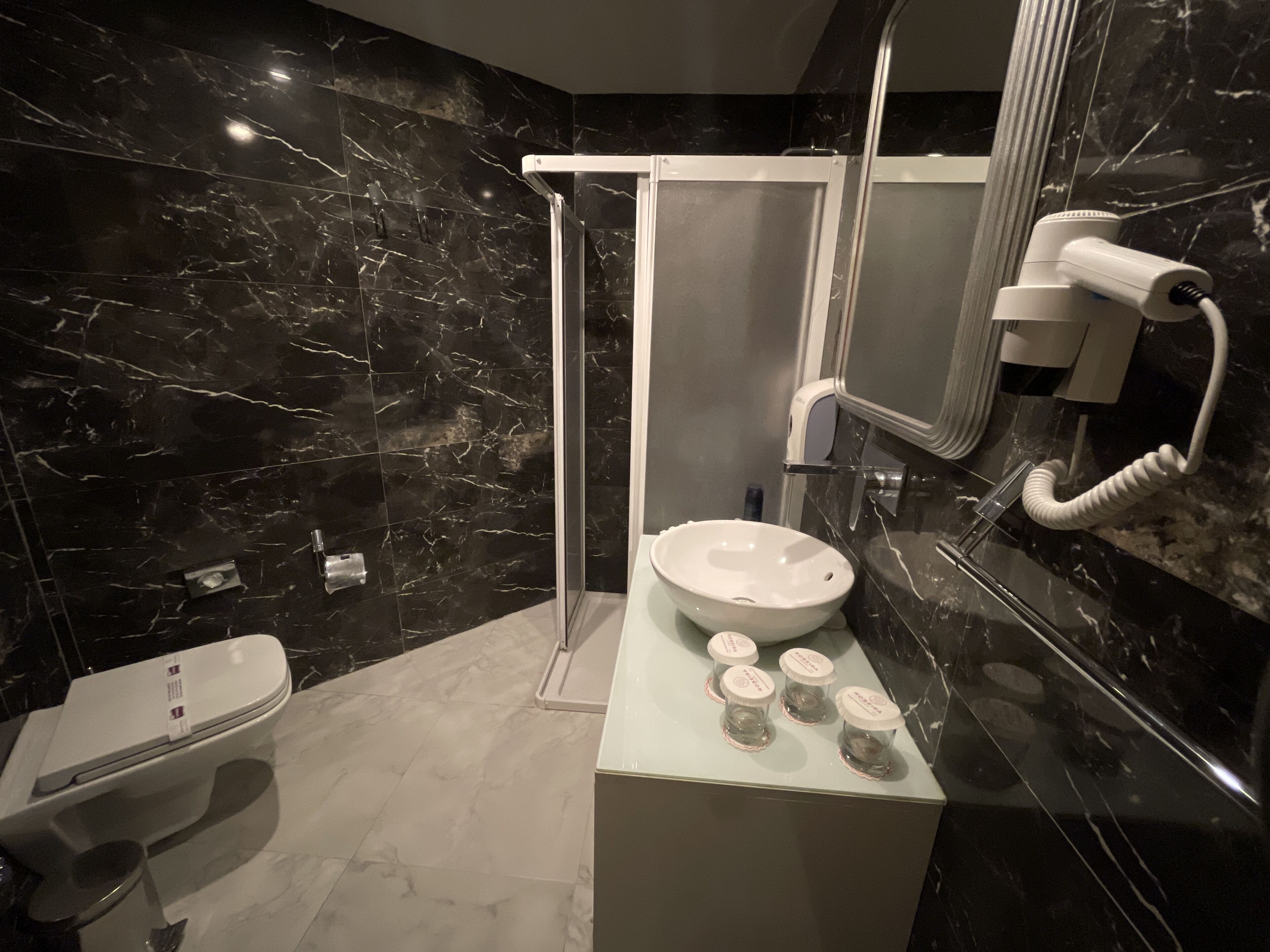 room, 1 bedroom | bathroom | shower, designer toiletries, hair dryer, bathrobes