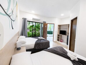 Standard Room | Free WiFi, bed sheets - Wide Mouth Frog (Quepos)