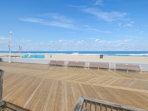 Na praia