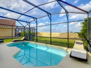 Piscine chauffée