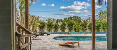 Außenpool, beheizter Pool