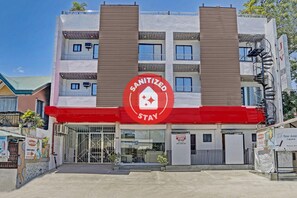 Façade de l’hébergement