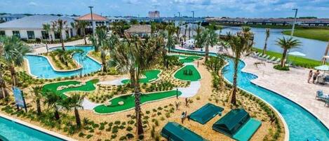 Una piscina climatizada