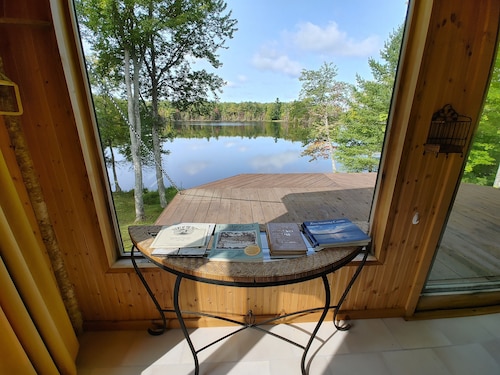 Water front House. Completely off-grid and just outside of town...