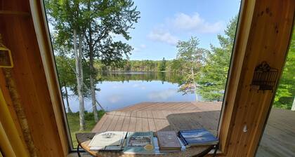 Water front House. Completely off-grid and just outside of town...