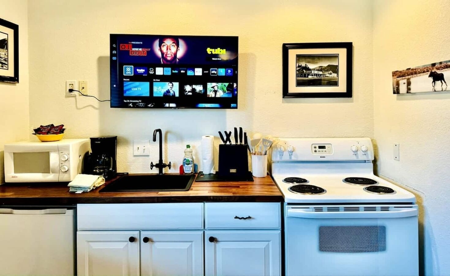 冰箱、微波炉、烤箱、炉灶