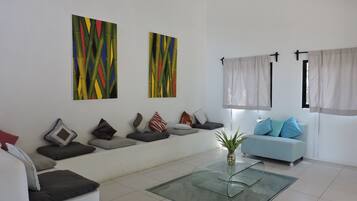 Estudio de diseñador | Área de sala de estar