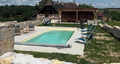 Chambre rose des champs