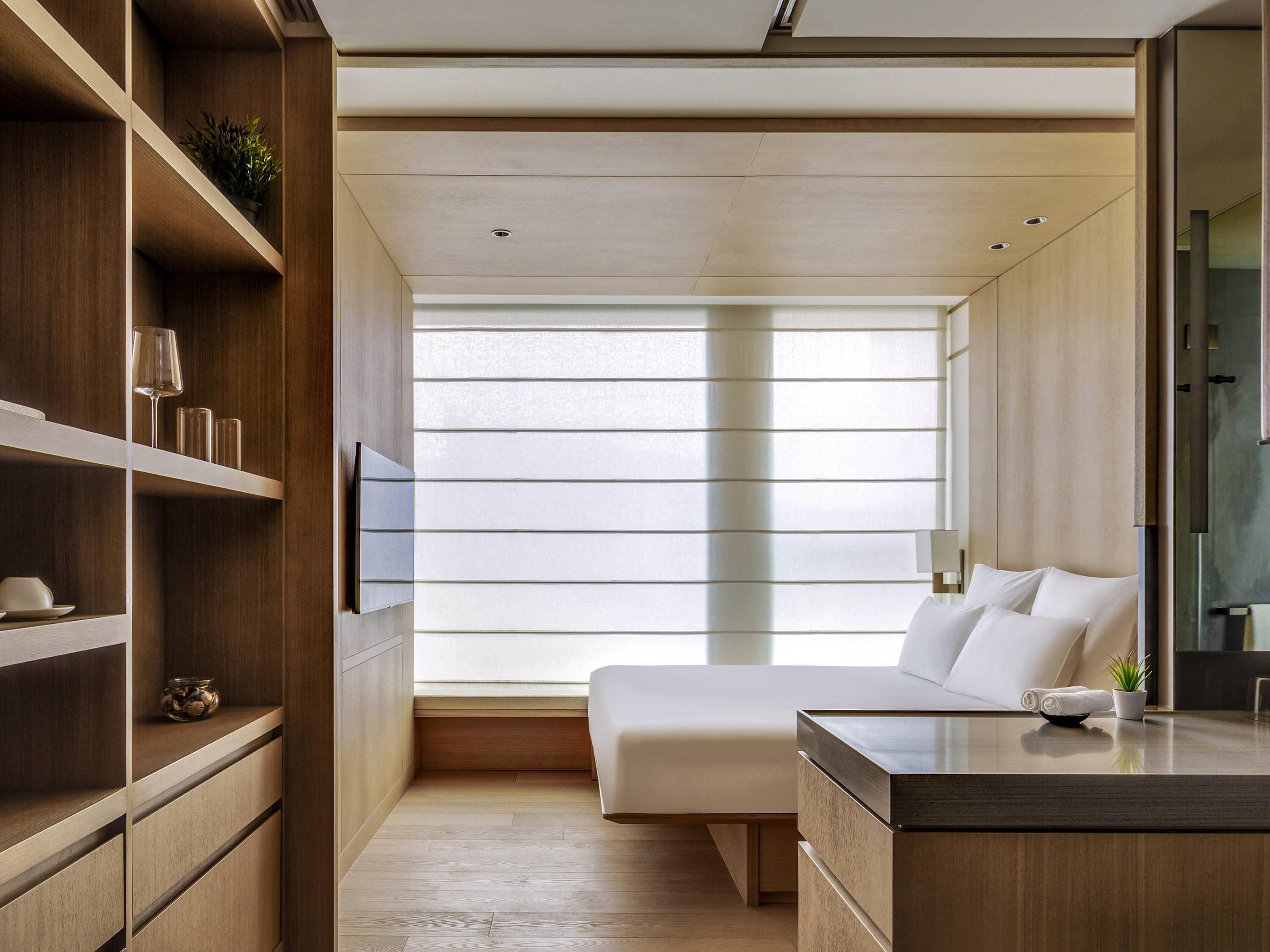 高级房, 1 张特大床, 城市景观 | 客房景观