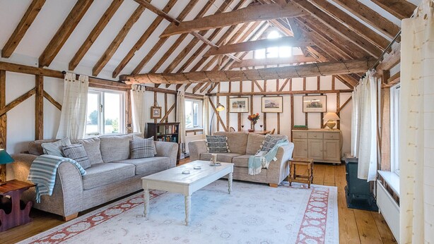Living room - The Hayloft Boundary Farm Air Manage Suffolk (Woodbridge)