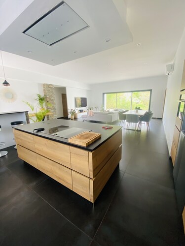 Villa Mimizan Avec Piscine Privé Chauffée à 5 Minutes de la Plage