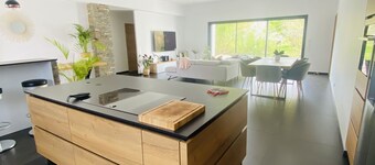 Villa Mimizan Avec Piscine Privé Chauffée à 5 Minutes de la Plage