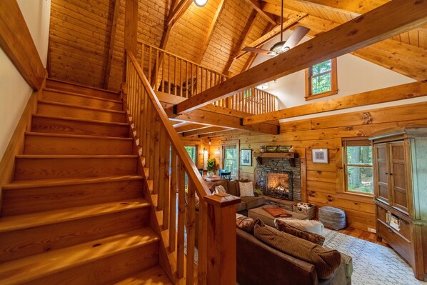 Interior - Perfect Cabin in the Woods! Hot Tub, Fire Pit, WI-FI, Central A/C (Sparta)
