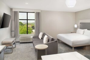 55-inch LCD TV with satellite channels, TV