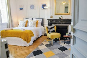 1 makuuhuone, ilmainen Wi-Fi, vuodevaatteet