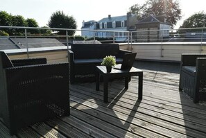 Terrace/patio - Le Canyon Rouen Centre by MyFrenchPAT Votre Escapade Terrasse! Parking possible
 (Rouen)