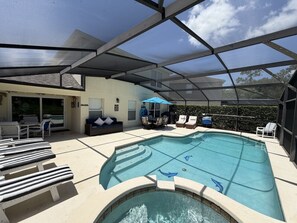 Beheizter Pool