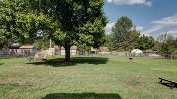 Overnatningsstedets område