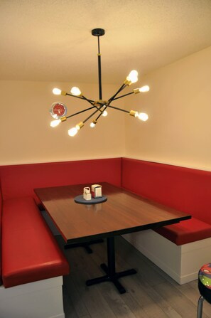 Dining - Retro Modern Renovated New Furniture 2BD/2BTH (Invermere)